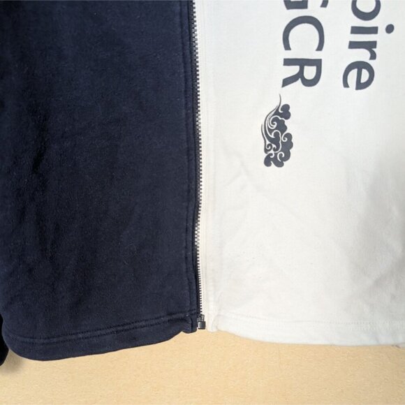 Microsoft Yin and Yang Zip up Hoodie Navy White Unisex US L Promotional - Picture 10 of 14